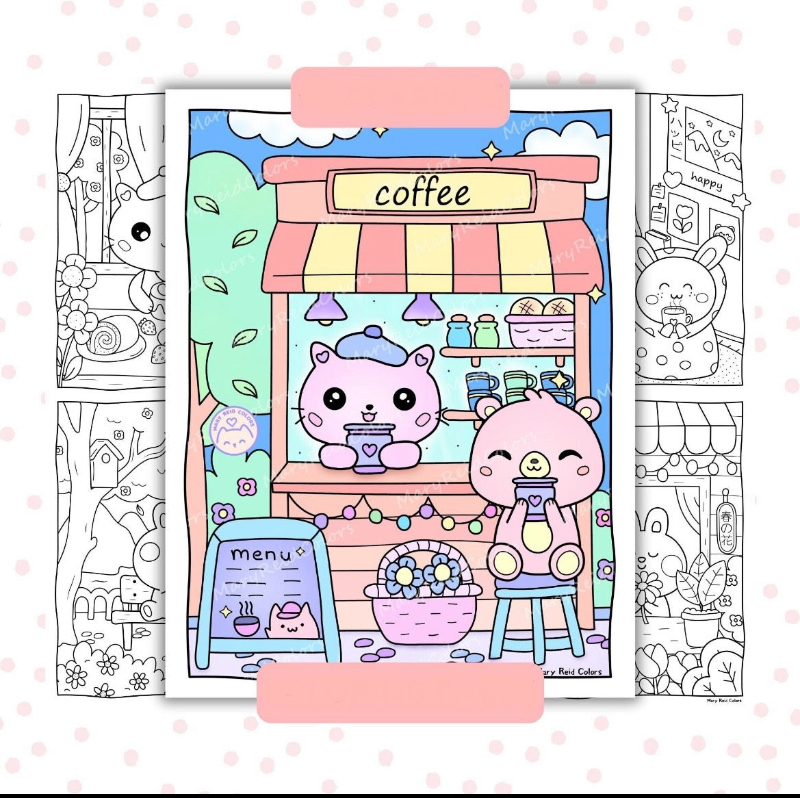 Coloring Book Kawaii
