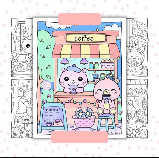 Coloring Book Kawaii