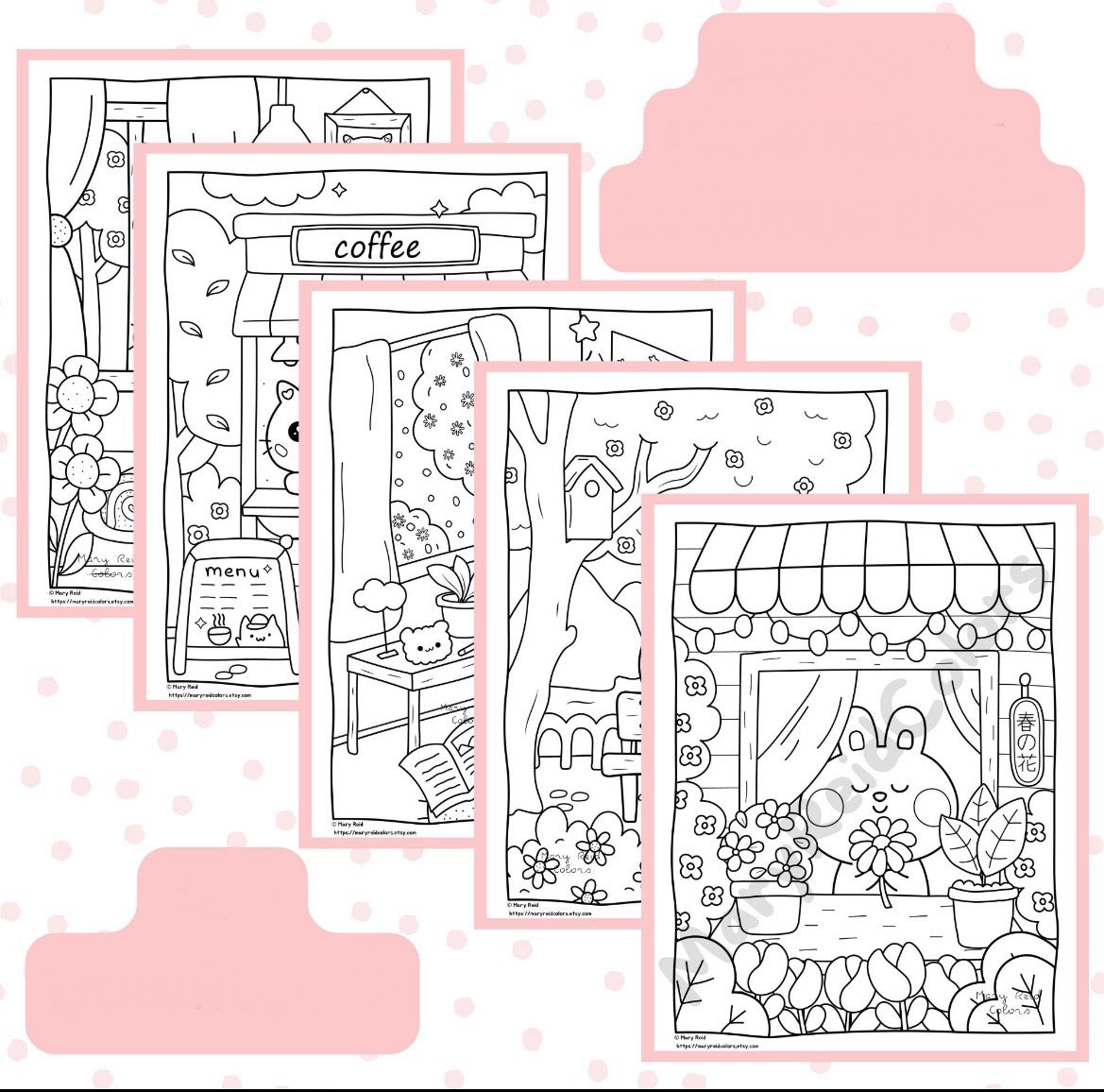 Coloring Book Kawaii