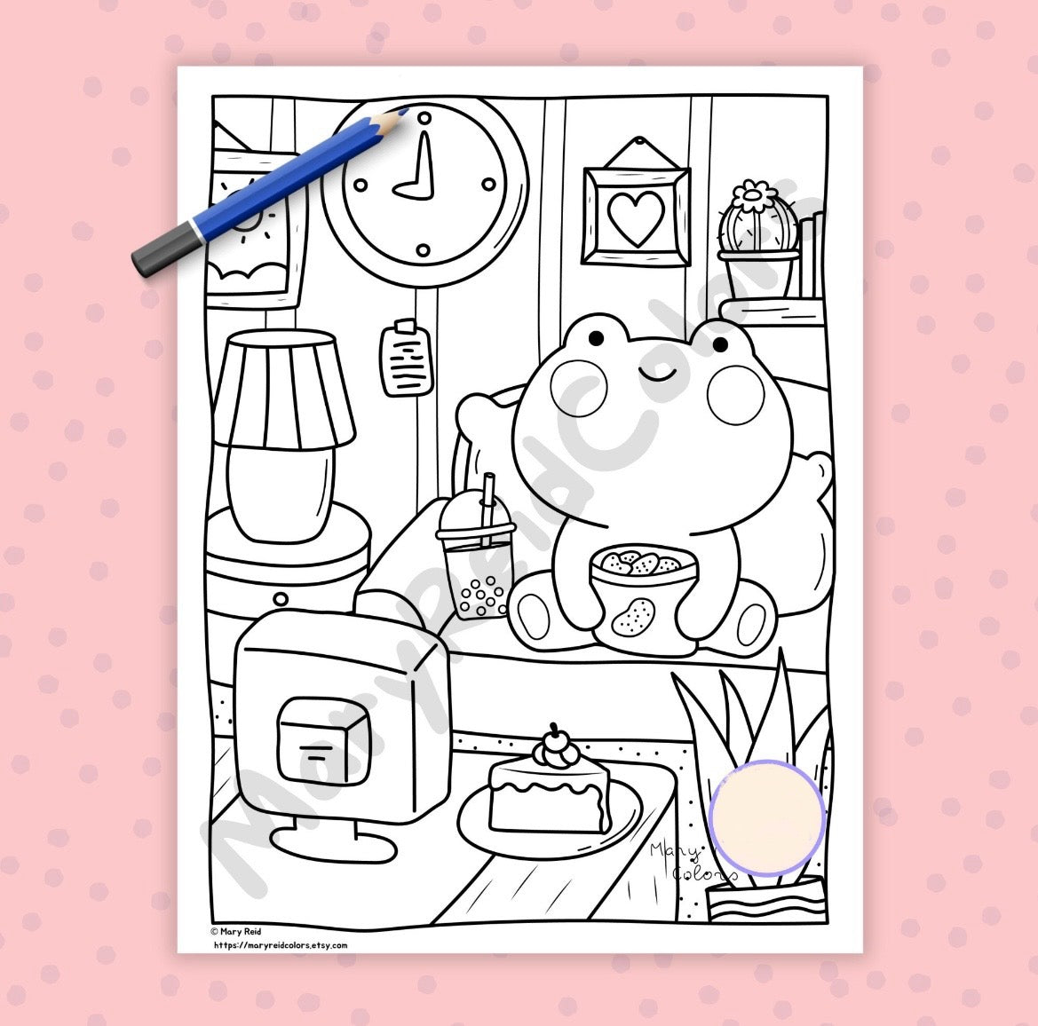 Coloring Book Kawaii