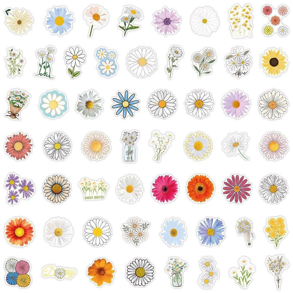 St. Stickers Individuales Flores