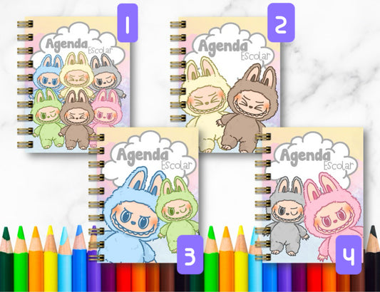 Doc. Mini Agenda Docente - Labubu