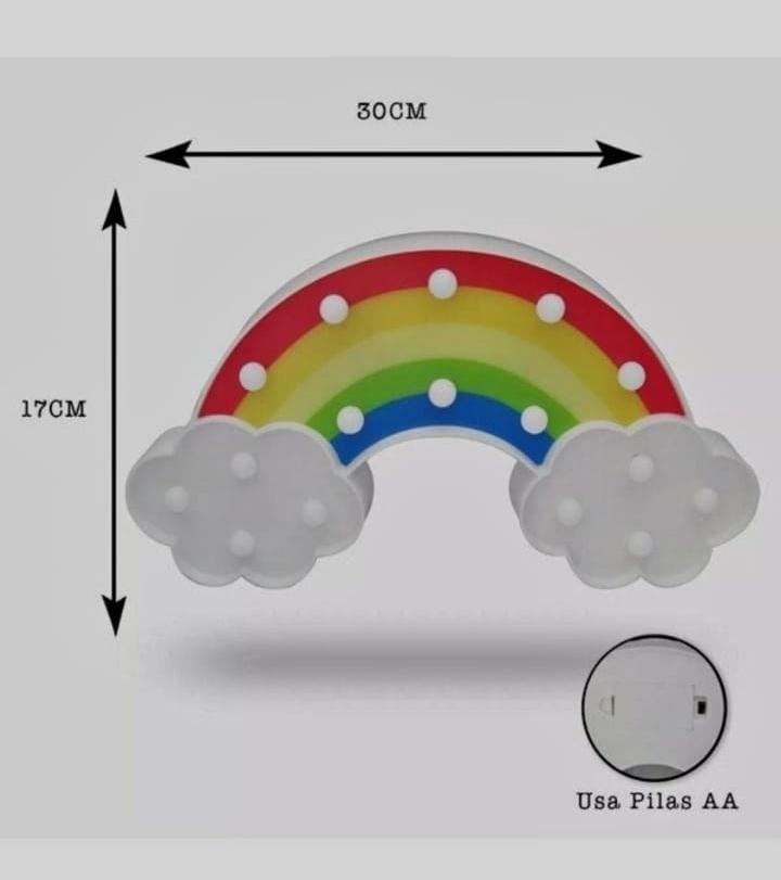 St. Lámpara Arcoíris