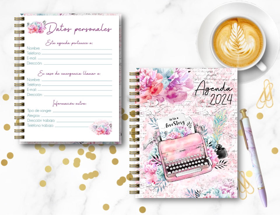 Agenda Love Story D.