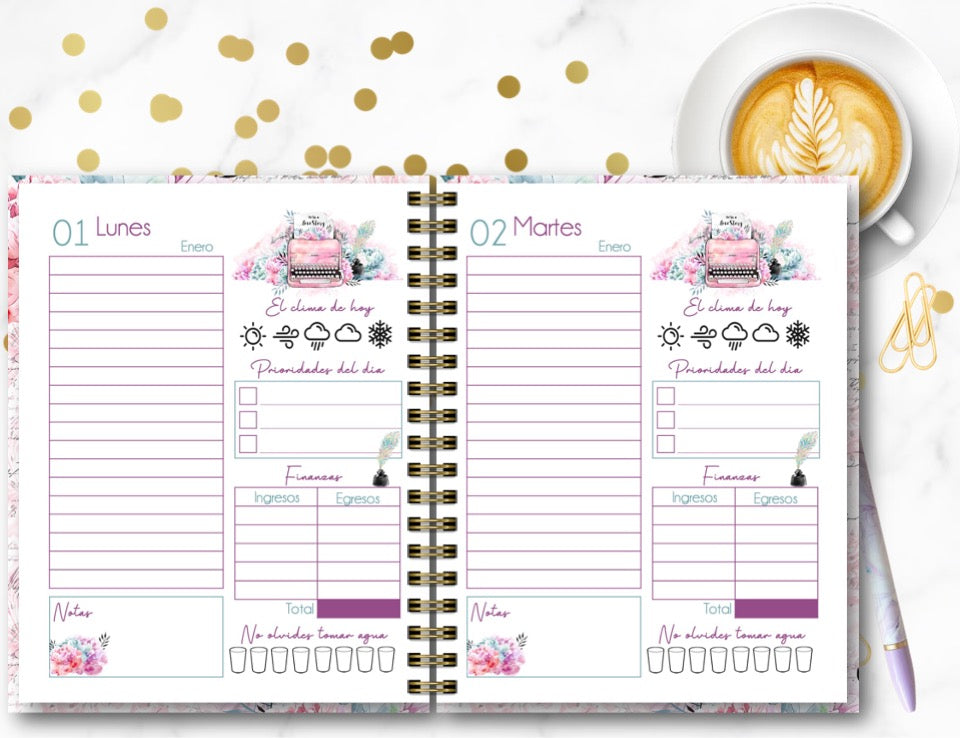 Agenda Love Story D.