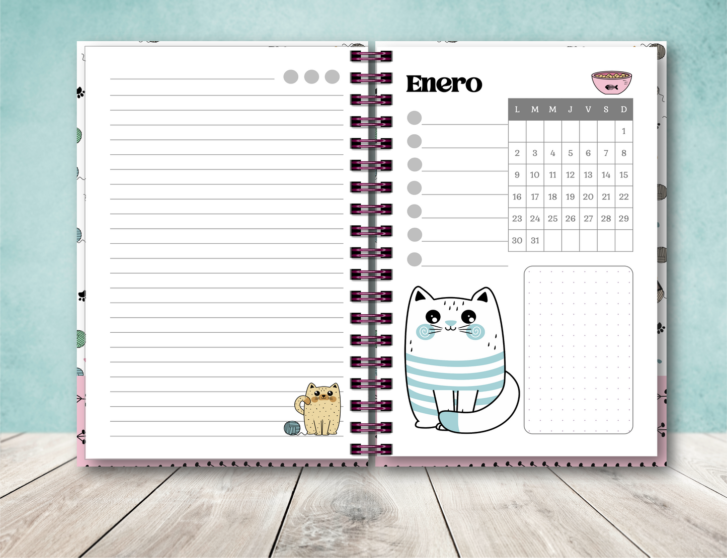 Agenda Meow S.