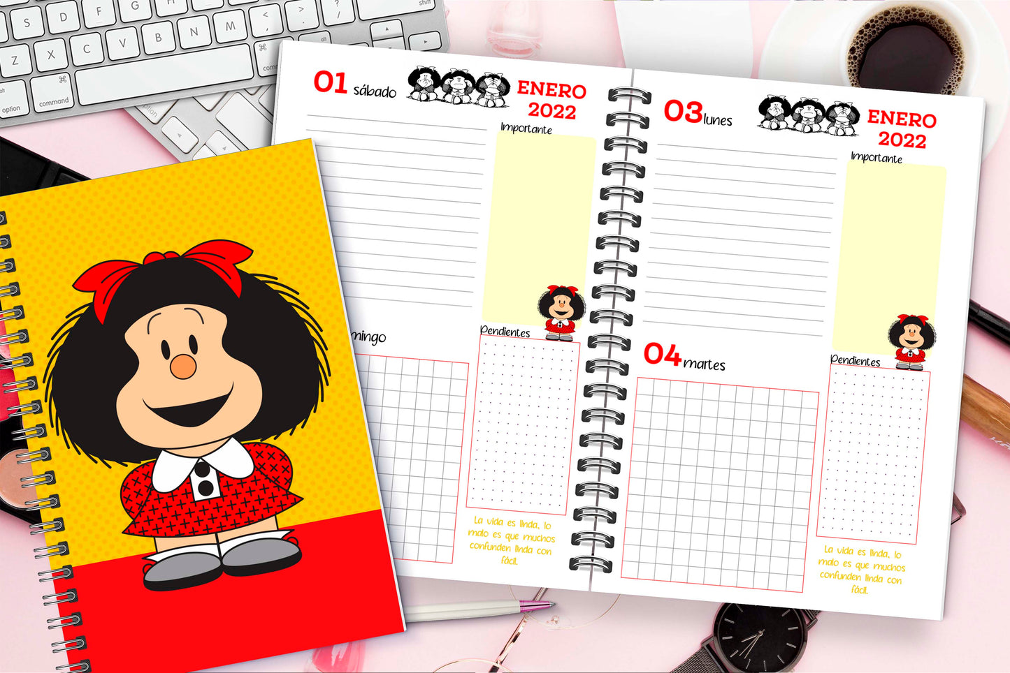 Agenda Mafalda X