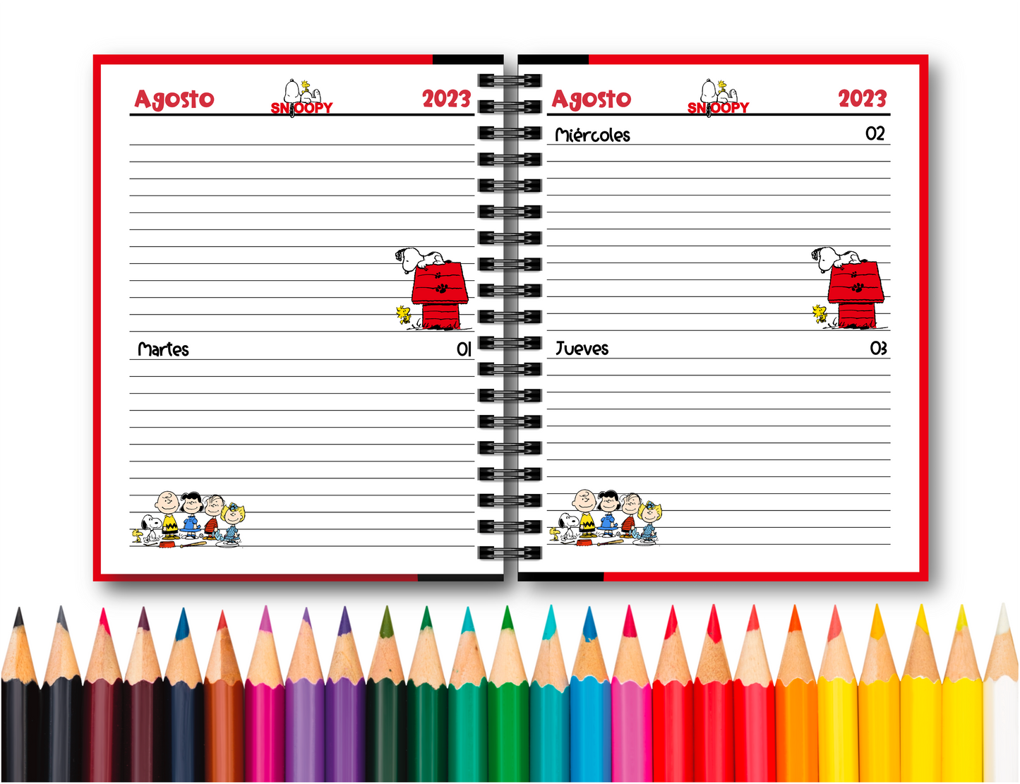 Doc. Agenda Docente - Snoopy