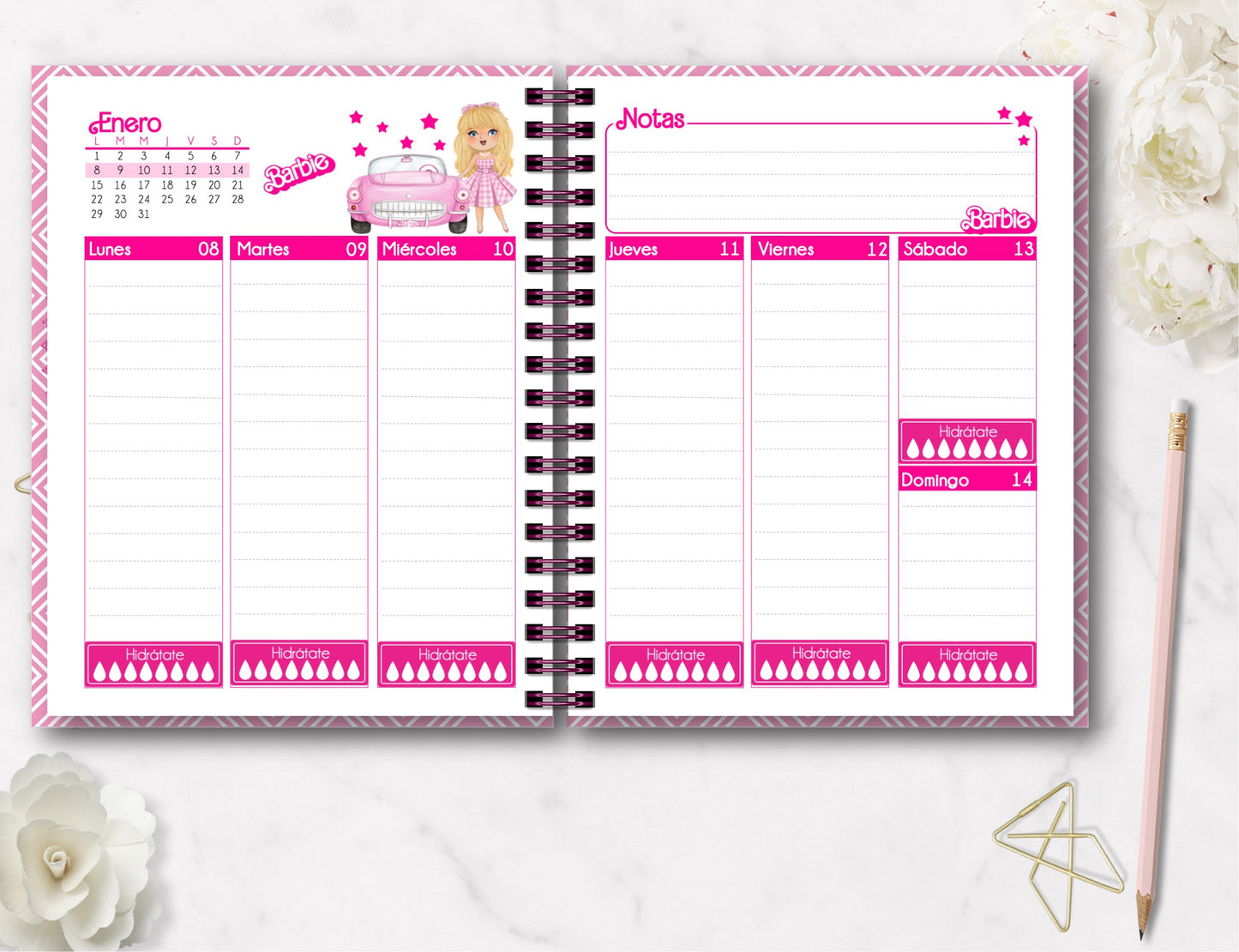 Agenda Barbie S.