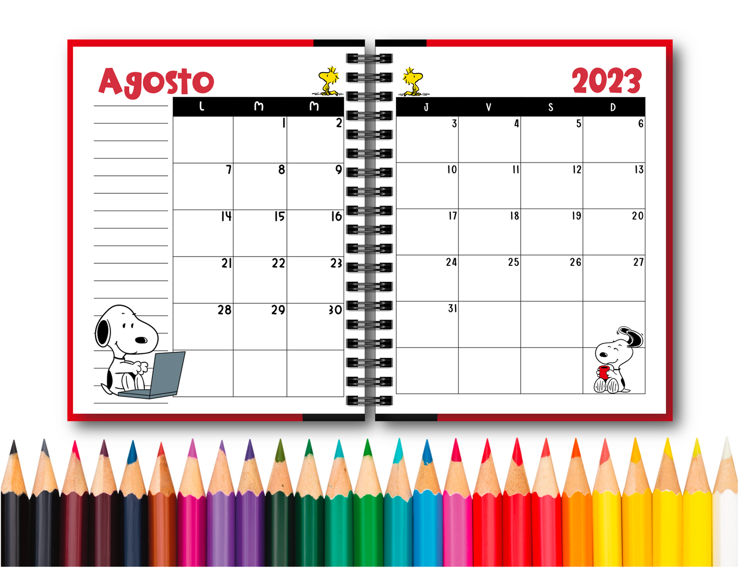 Doc. Agenda Docente - Snoopy