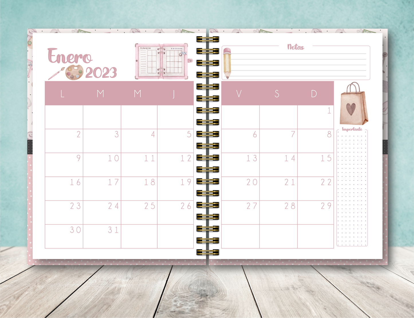 Agenda Happy Planner S.