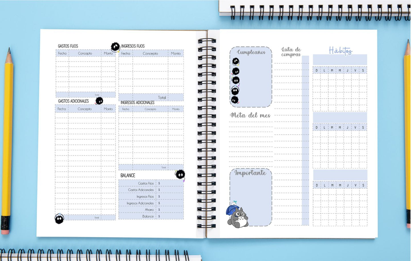 Agenda Totoro S.