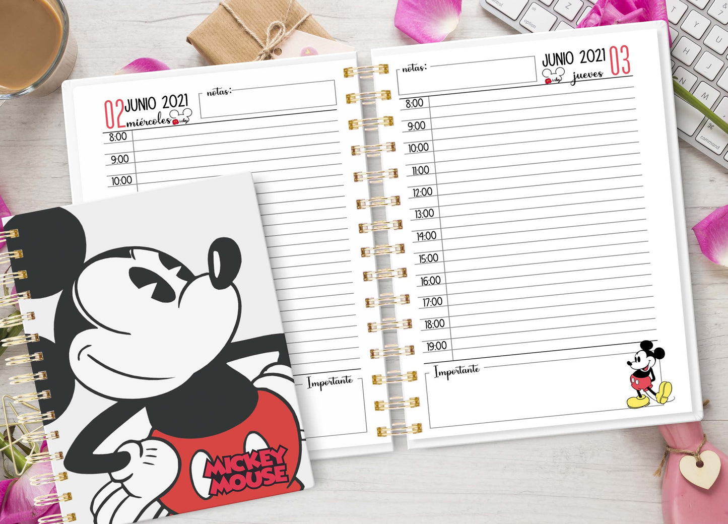 Agenda Mickey & Minnie 2 D.