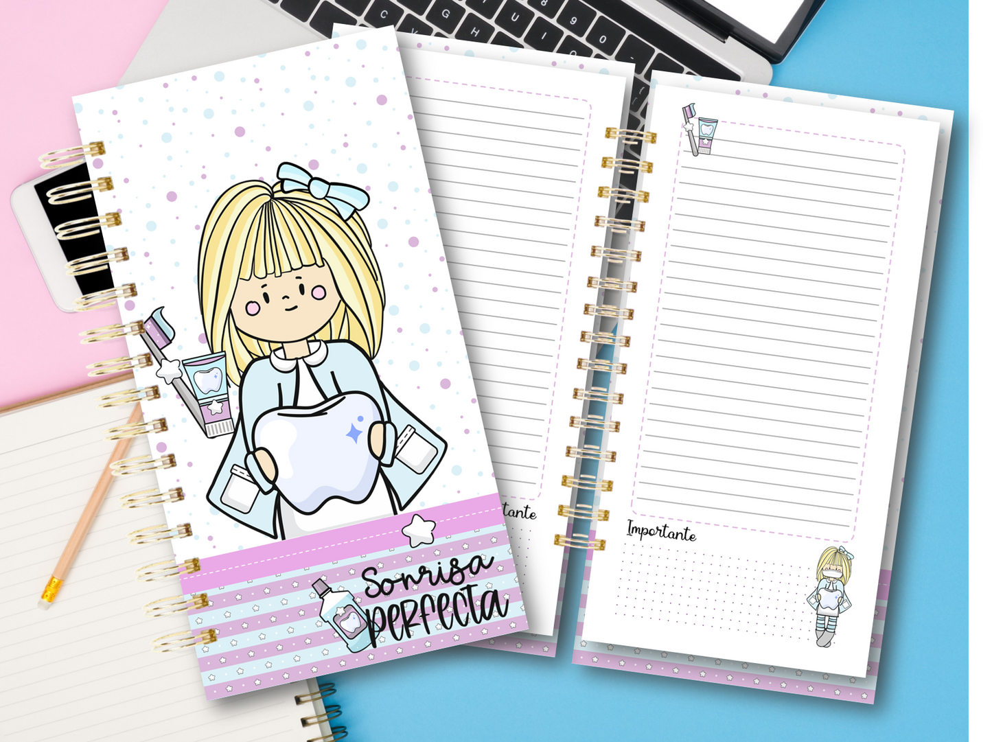 Cuadernos Dentist Girl