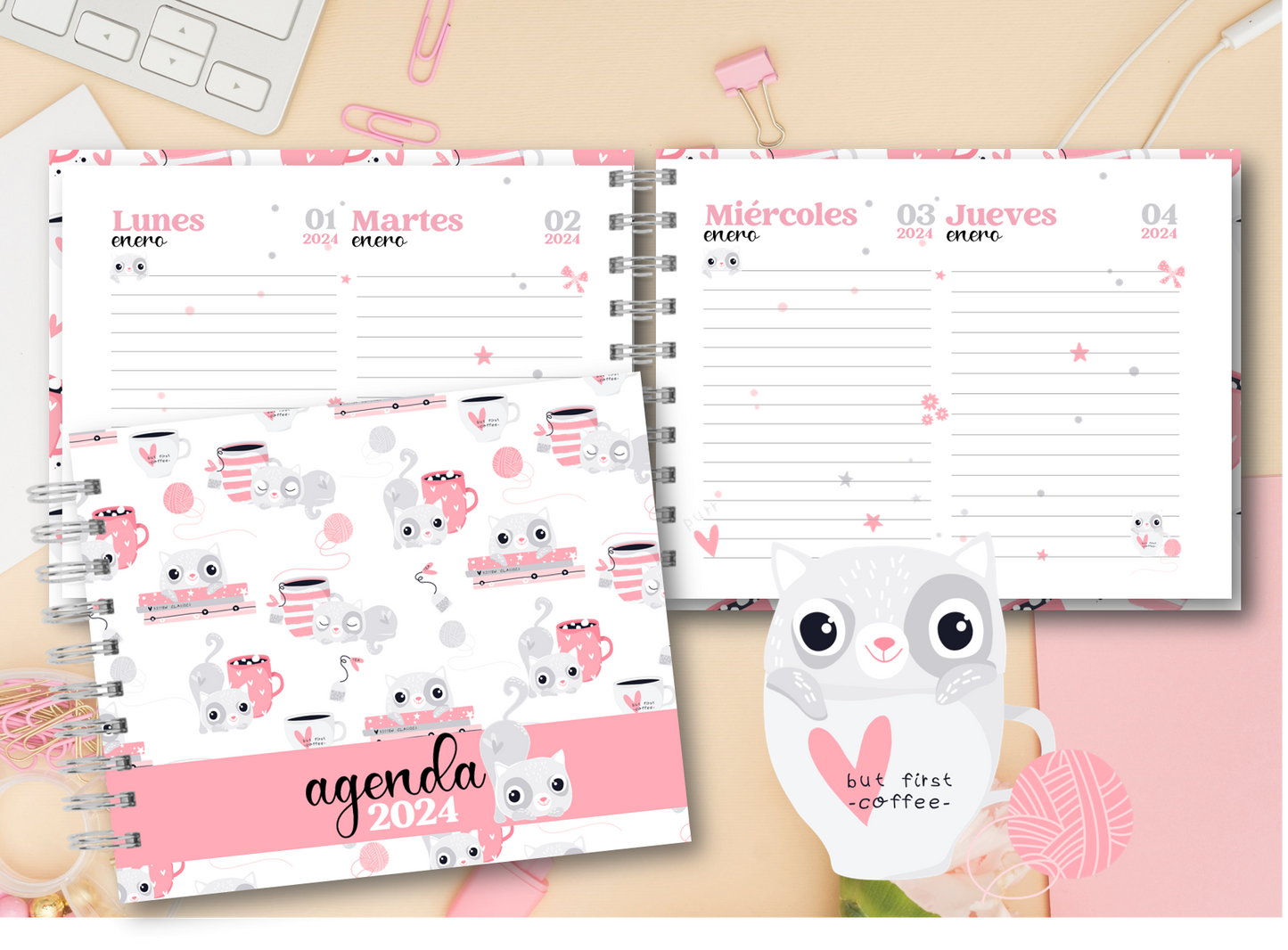 Agenda Cute Cats X