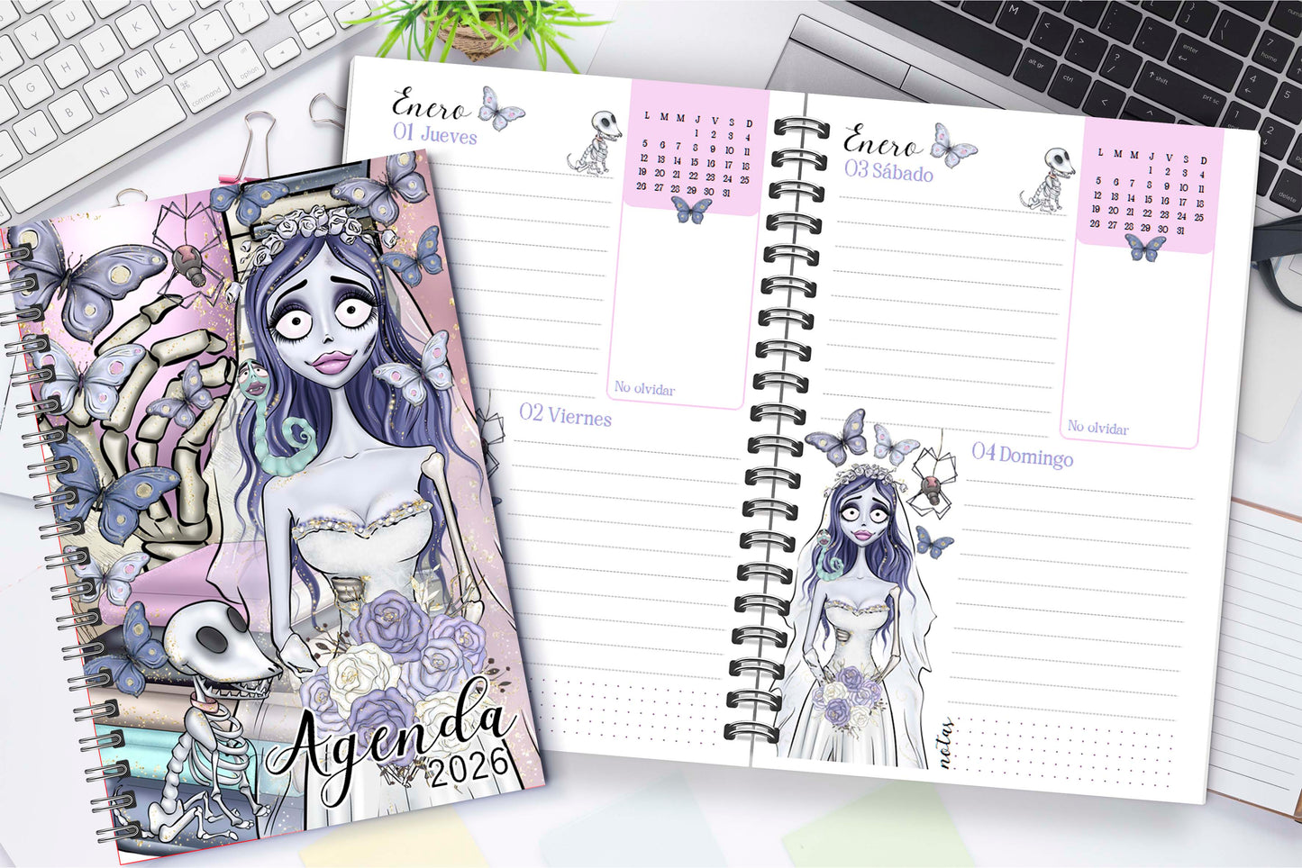 Agenda El Cadáver de la Novia X.