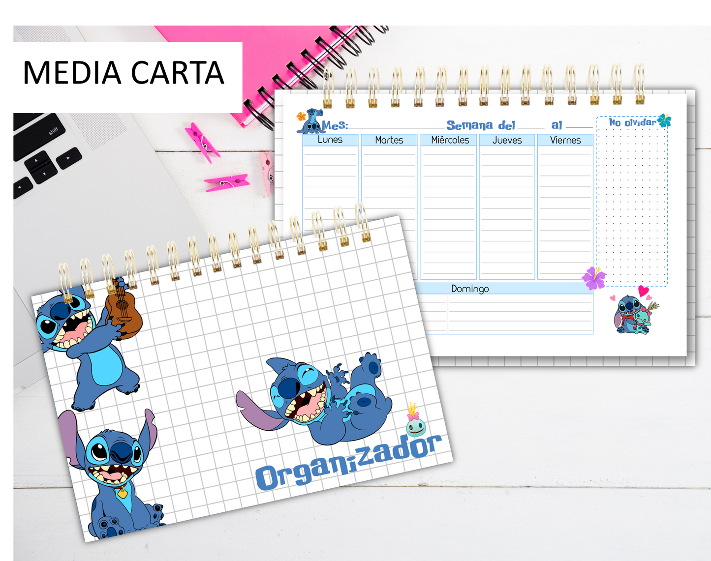 Organizador semanal